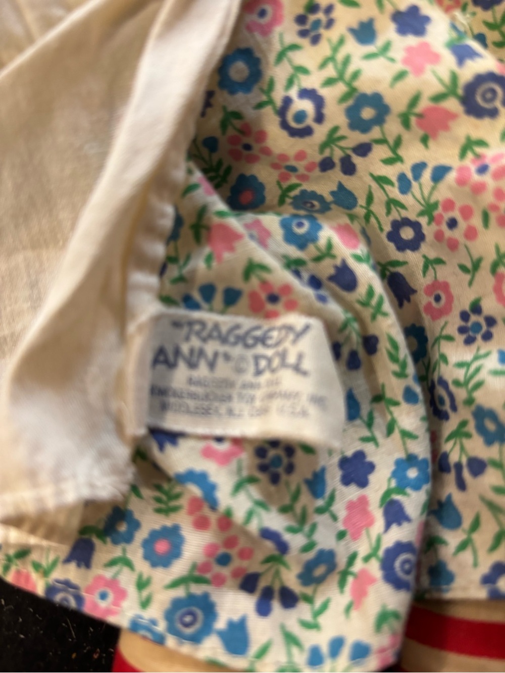 Raggedy Ann doll vintage original 1970s - Picture 5 of 6